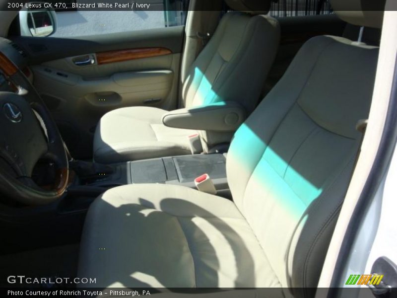 Blizzard White Pearl / Ivory 2004 Lexus GX 470