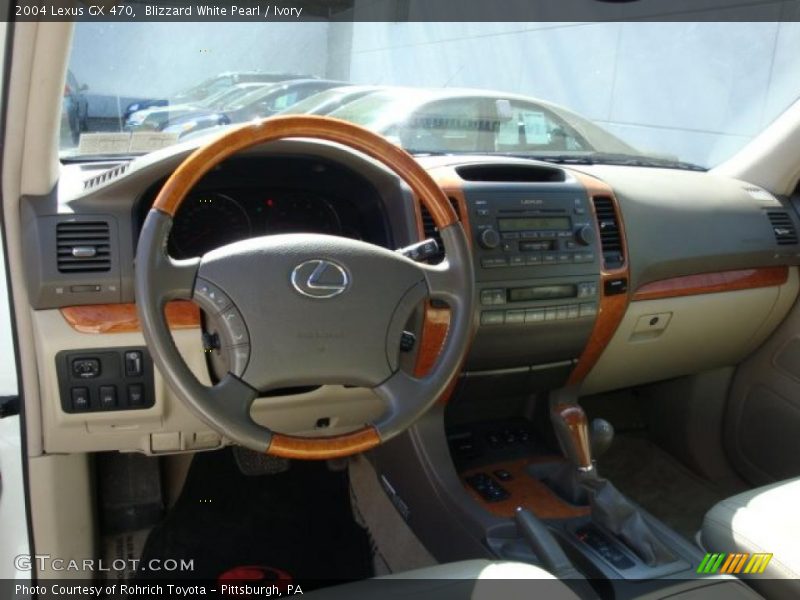 Blizzard White Pearl / Ivory 2004 Lexus GX 470
