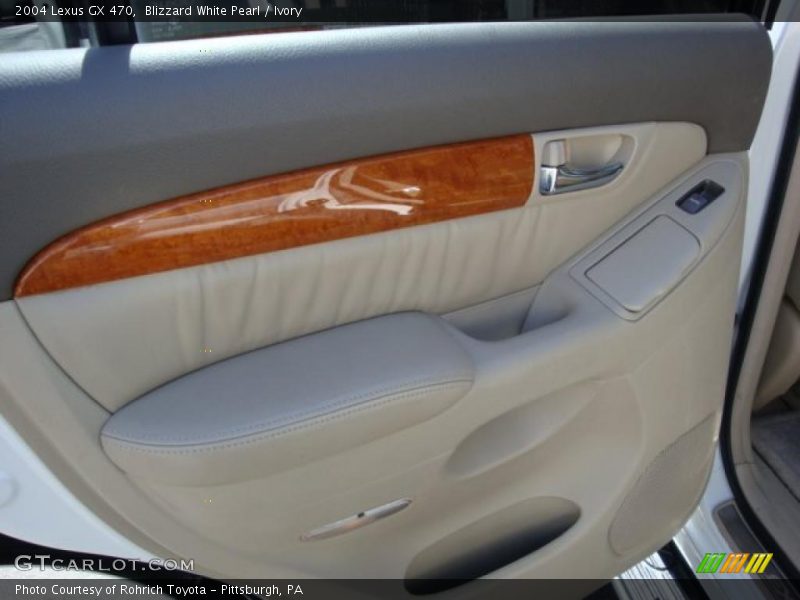 Blizzard White Pearl / Ivory 2004 Lexus GX 470