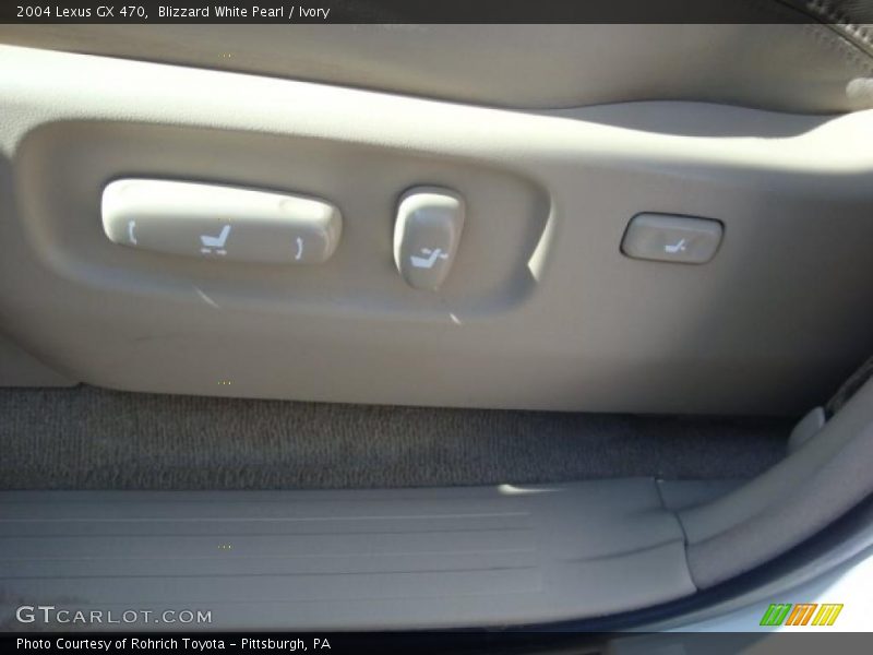 Blizzard White Pearl / Ivory 2004 Lexus GX 470