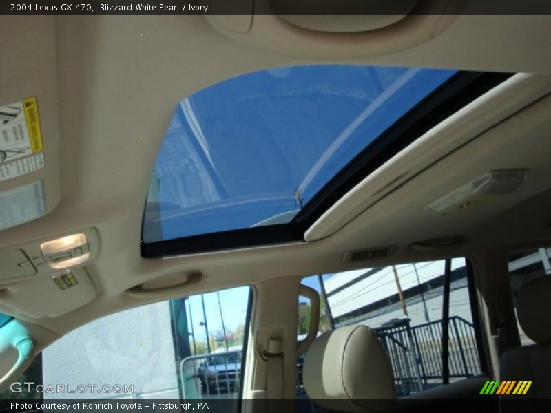 Blizzard White Pearl / Ivory 2004 Lexus GX 470