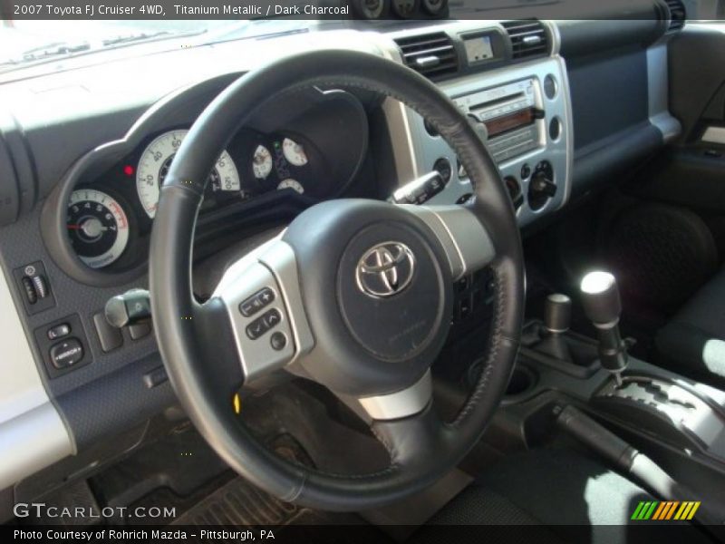 Titanium Metallic / Dark Charcoal 2007 Toyota FJ Cruiser 4WD