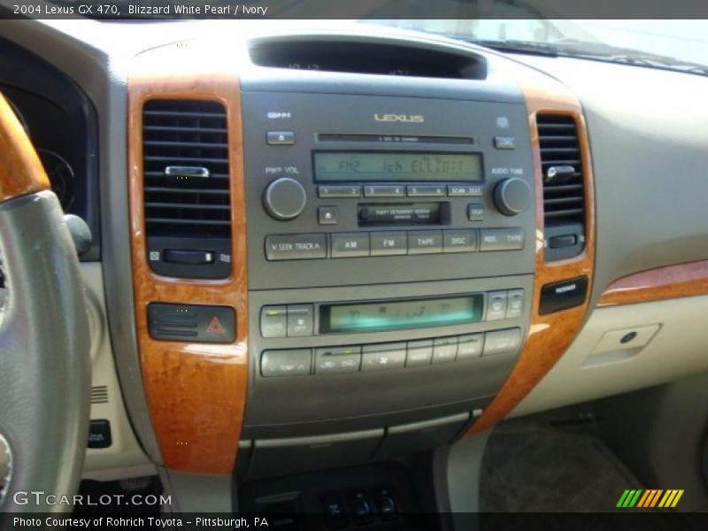 Blizzard White Pearl / Ivory 2004 Lexus GX 470