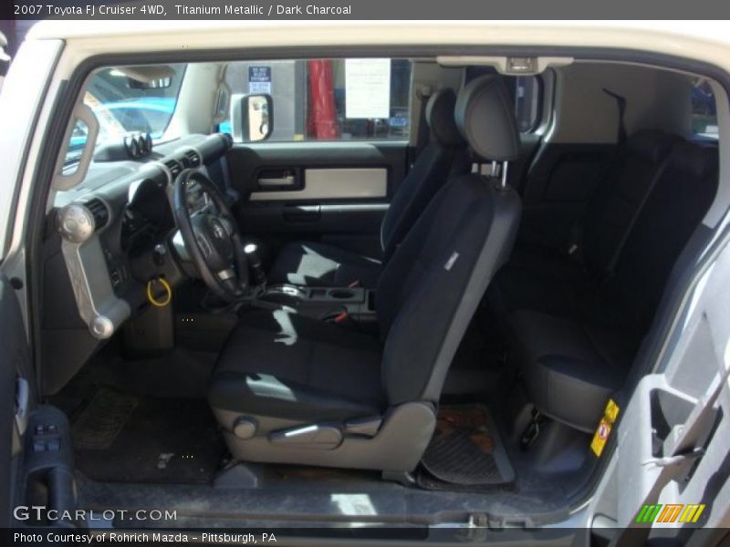Titanium Metallic / Dark Charcoal 2007 Toyota FJ Cruiser 4WD