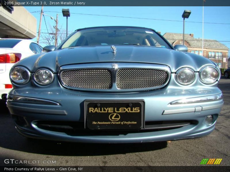 Zircon Metallic / Ivory 2006 Jaguar X-Type 3.0