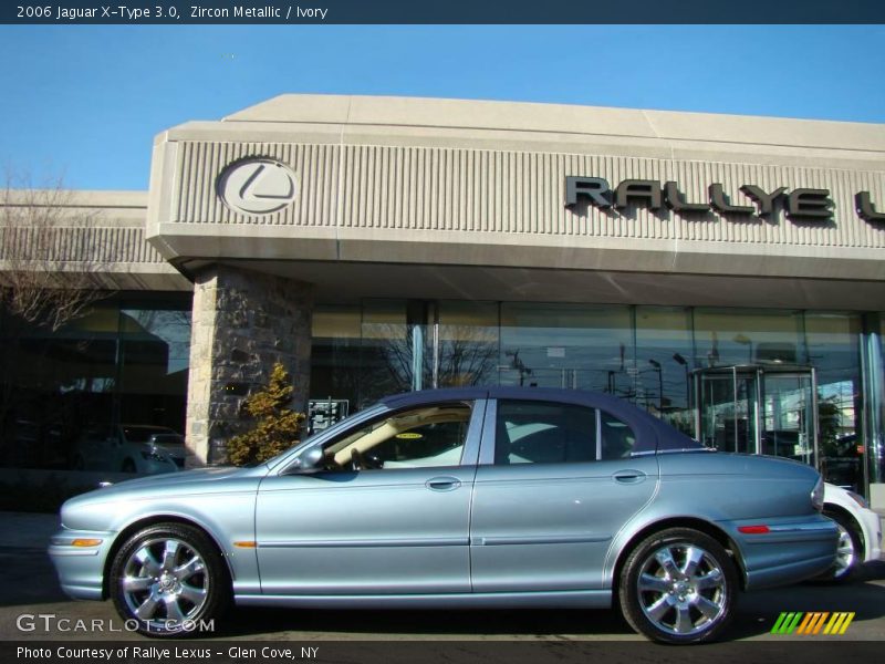 Zircon Metallic / Ivory 2006 Jaguar X-Type 3.0