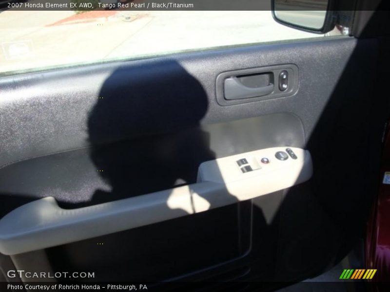 Tango Red Pearl / Black/Titanium 2007 Honda Element EX AWD