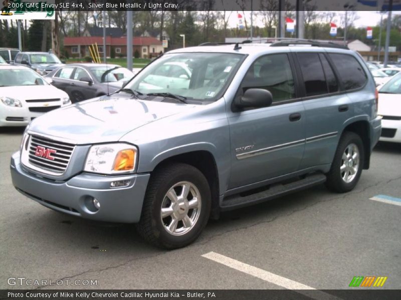 Silver Blue Metallic / Light Gray 2006 GMC Envoy SLE 4x4