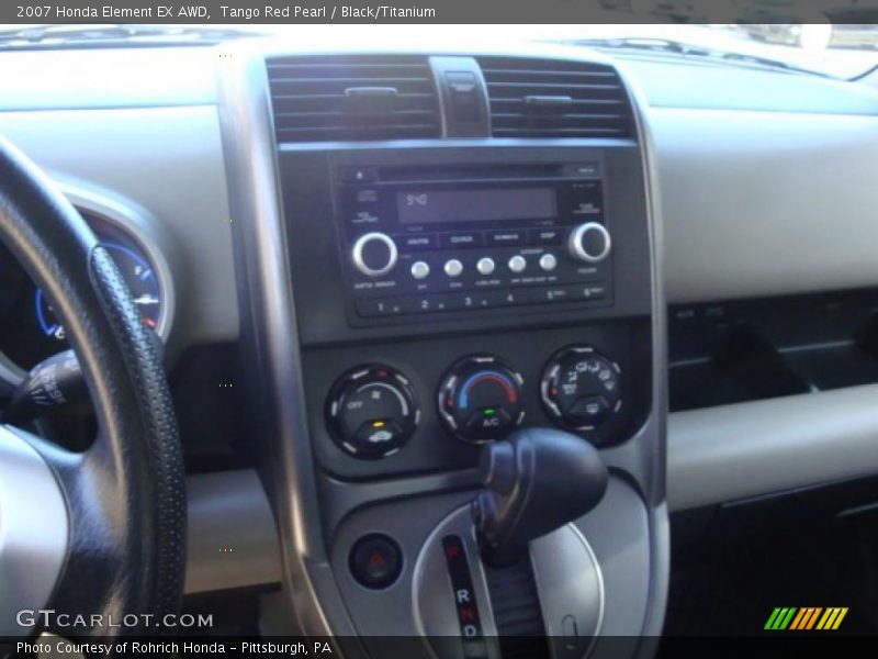 Tango Red Pearl / Black/Titanium 2007 Honda Element EX AWD