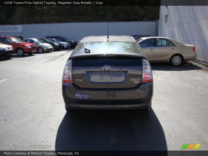 Magnetic Gray Metallic / Gray 2008 Toyota Prius Hybrid Touring