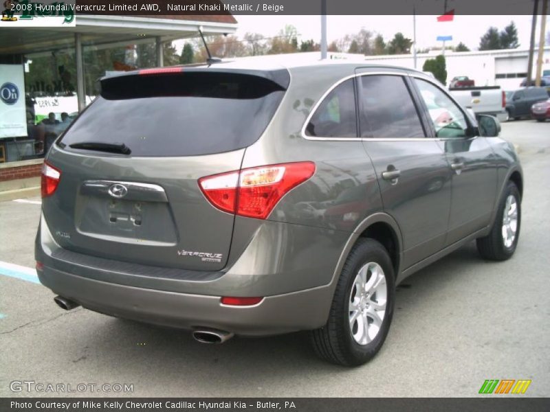 Natural Khaki Metallic / Beige 2008 Hyundai Veracruz Limited AWD