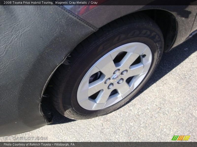 Magnetic Gray Metallic / Gray 2008 Toyota Prius Hybrid Touring