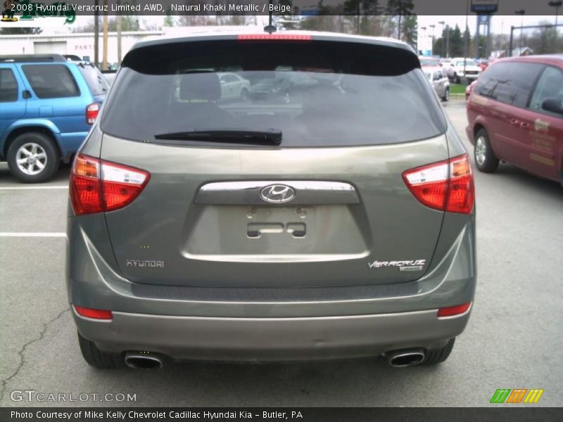 Natural Khaki Metallic / Beige 2008 Hyundai Veracruz Limited AWD