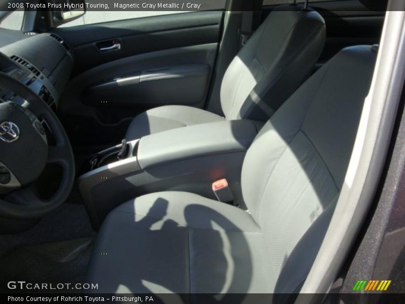 Magnetic Gray Metallic / Gray 2008 Toyota Prius Hybrid Touring