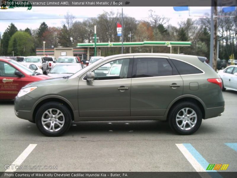 Natural Khaki Metallic / Beige 2008 Hyundai Veracruz Limited AWD