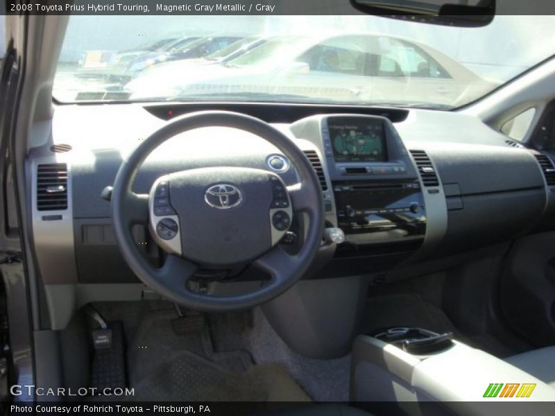 Magnetic Gray Metallic / Gray 2008 Toyota Prius Hybrid Touring