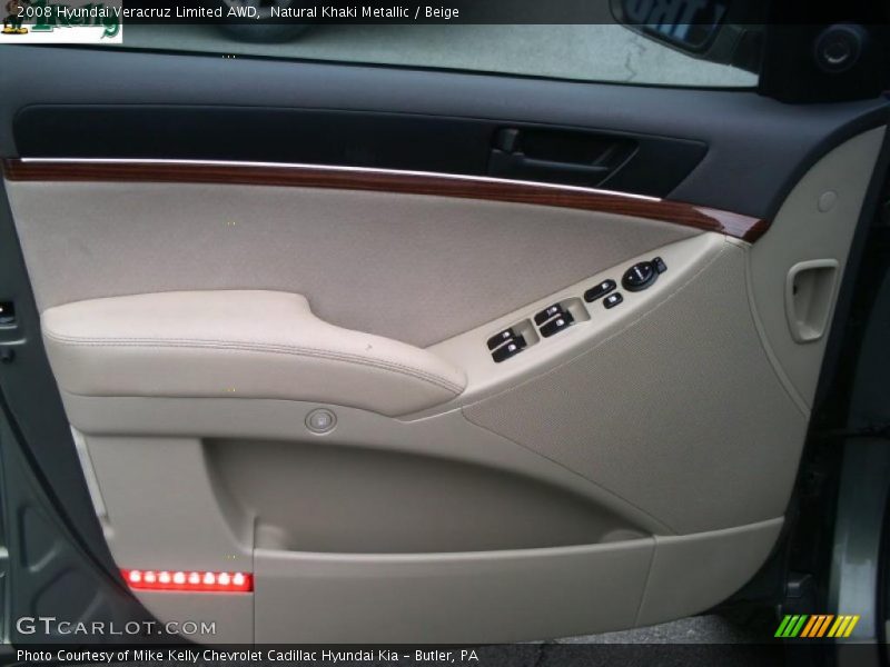 Natural Khaki Metallic / Beige 2008 Hyundai Veracruz Limited AWD