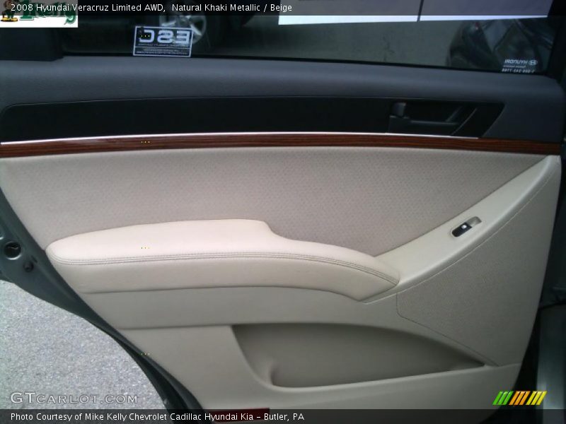 Natural Khaki Metallic / Beige 2008 Hyundai Veracruz Limited AWD