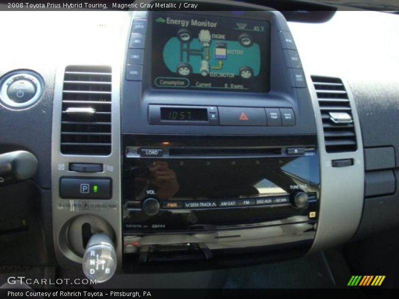 Magnetic Gray Metallic / Gray 2008 Toyota Prius Hybrid Touring