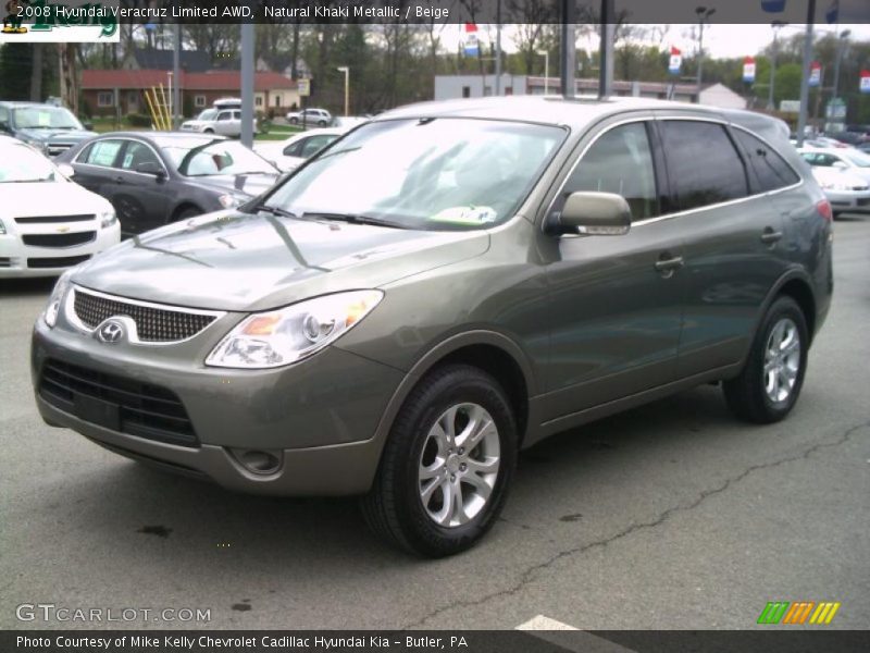 Natural Khaki Metallic / Beige 2008 Hyundai Veracruz Limited AWD