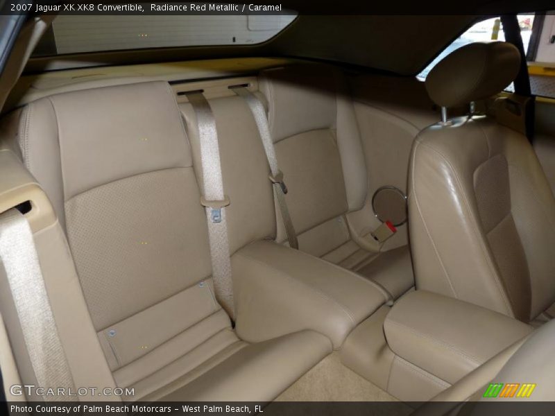 Radiance Red Metallic / Caramel 2007 Jaguar XK XK8 Convertible