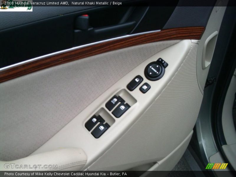 Natural Khaki Metallic / Beige 2008 Hyundai Veracruz Limited AWD