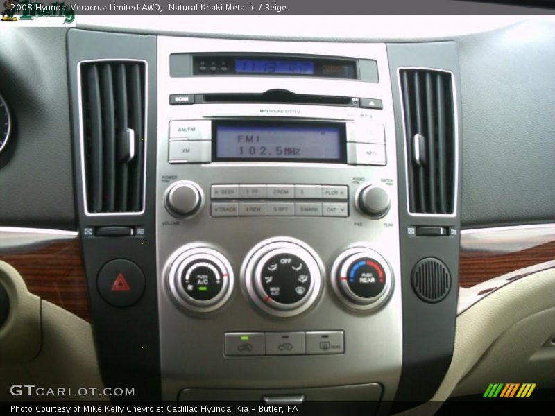 Natural Khaki Metallic / Beige 2008 Hyundai Veracruz Limited AWD