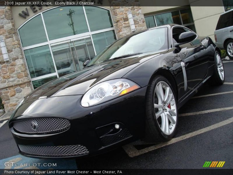 Ebony Black / Charcoal 2008 Jaguar XK XKR Coupe