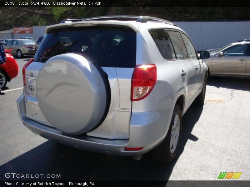 Classic Silver Metallic / Ash 2008 Toyota RAV4 4WD