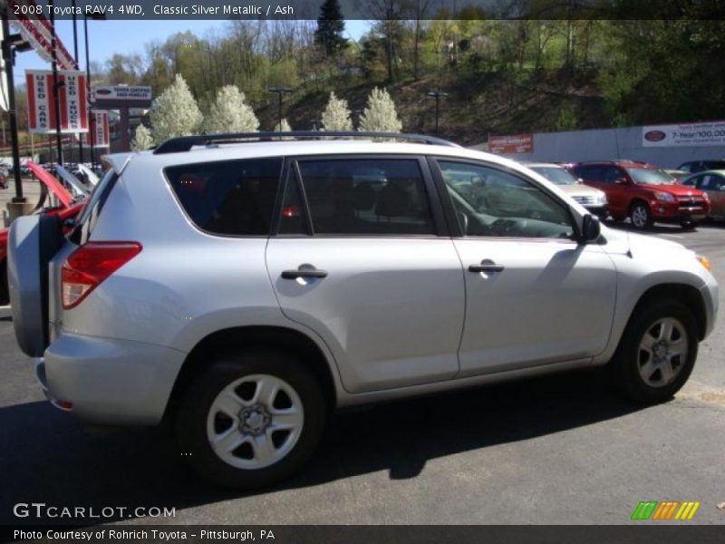 Classic Silver Metallic / Ash 2008 Toyota RAV4 4WD