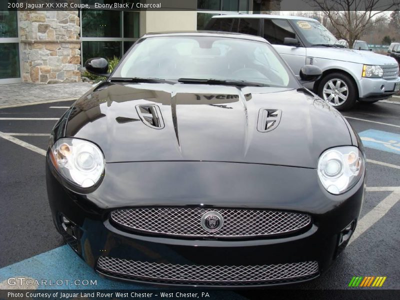 Ebony Black / Charcoal 2008 Jaguar XK XKR Coupe