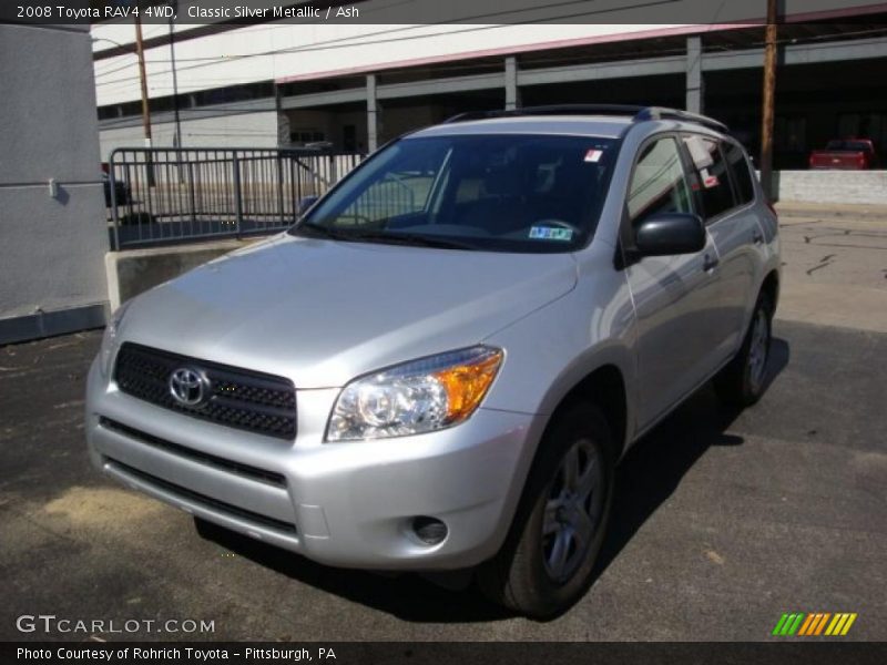 Classic Silver Metallic / Ash 2008 Toyota RAV4 4WD