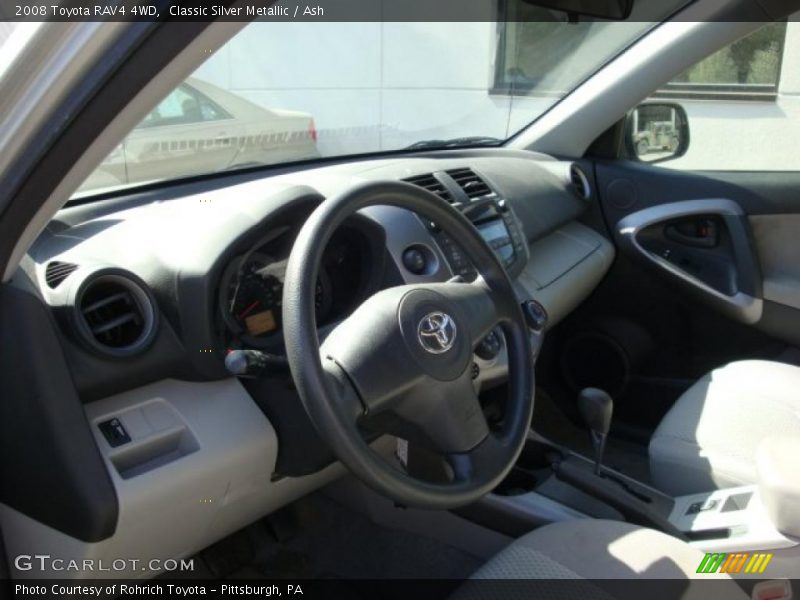 Classic Silver Metallic / Ash 2008 Toyota RAV4 4WD