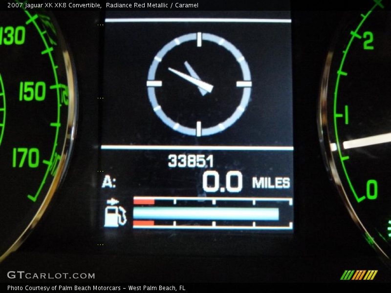 Radiance Red Metallic / Caramel 2007 Jaguar XK XK8 Convertible