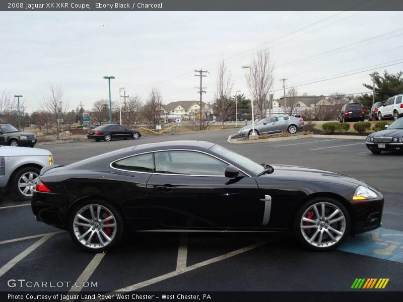 Ebony Black / Charcoal 2008 Jaguar XK XKR Coupe