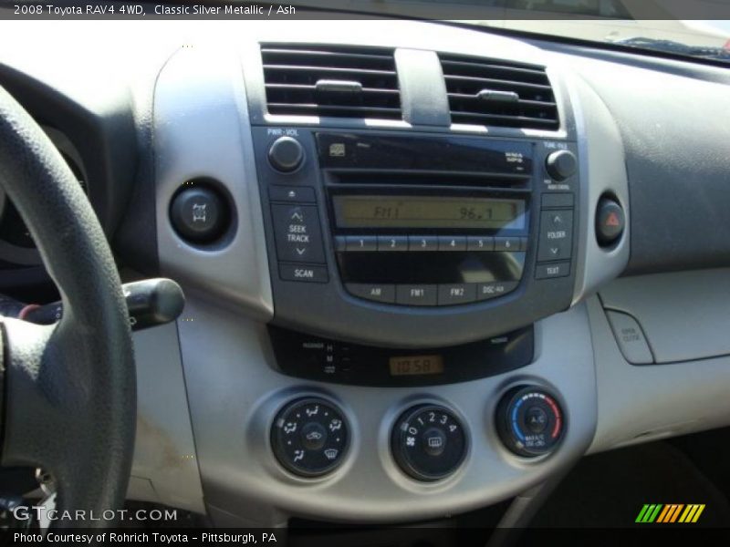 Classic Silver Metallic / Ash 2008 Toyota RAV4 4WD