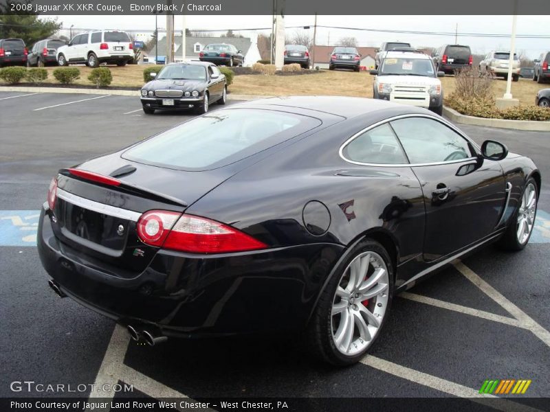 Ebony Black / Charcoal 2008 Jaguar XK XKR Coupe