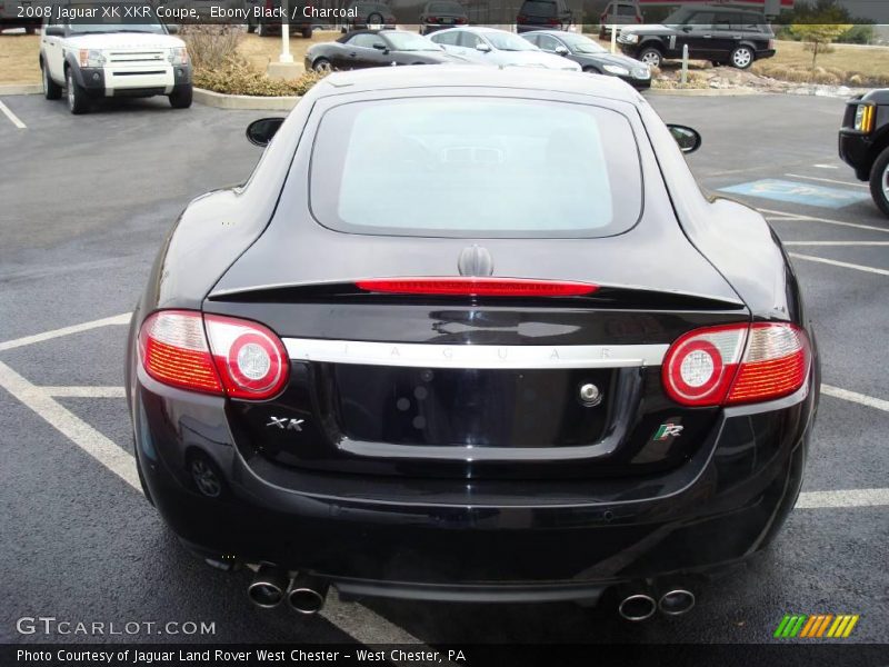 Ebony Black / Charcoal 2008 Jaguar XK XKR Coupe