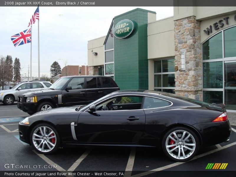 Ebony Black / Charcoal 2008 Jaguar XK XKR Coupe