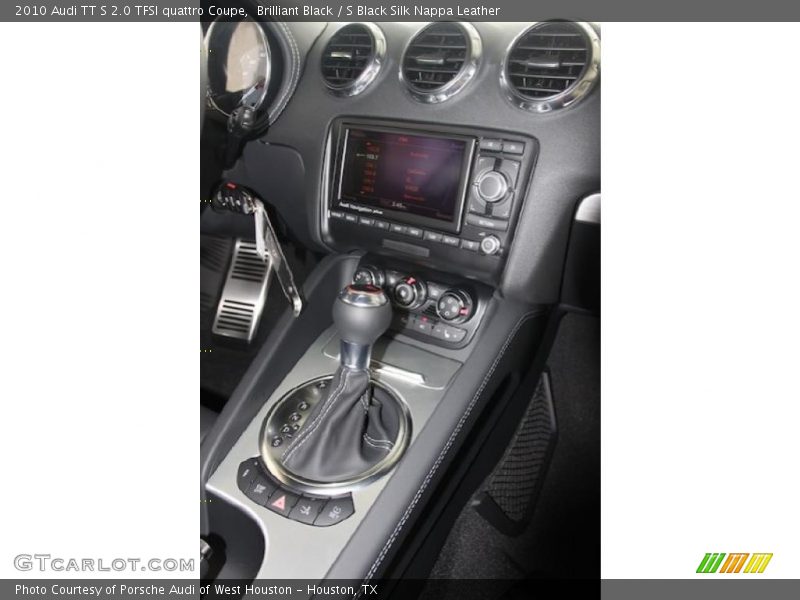 Brilliant Black / S Black Silk Nappa Leather 2010 Audi TT S 2.0 TFSI quattro Coupe