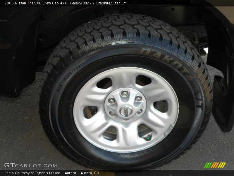 Galaxy Black / Graphite/Titanium 2006 Nissan Titan XE Crew Cab 4x4