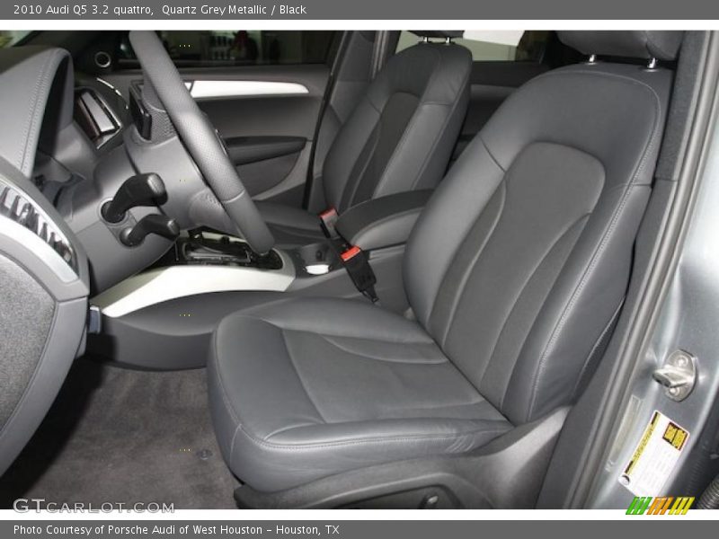 Quartz Grey Metallic / Black 2010 Audi Q5 3.2 quattro