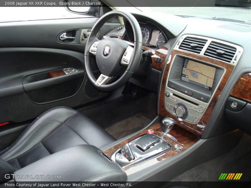 Ebony Black / Charcoal 2008 Jaguar XK XKR Coupe