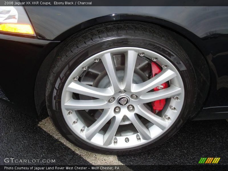 Ebony Black / Charcoal 2008 Jaguar XK XKR Coupe