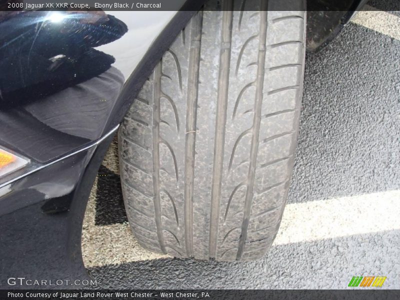 Ebony Black / Charcoal 2008 Jaguar XK XKR Coupe