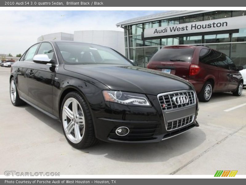 Brilliant Black / Black 2010 Audi S4 3.0 quattro Sedan