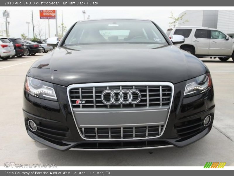Brilliant Black / Black 2010 Audi S4 3.0 quattro Sedan