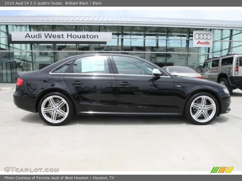 Brilliant Black / Black 2010 Audi S4 3.0 quattro Sedan