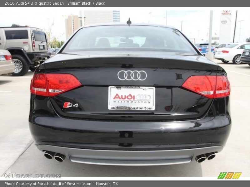Brilliant Black / Black 2010 Audi S4 3.0 quattro Sedan