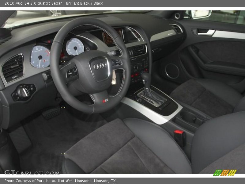 Brilliant Black / Black 2010 Audi S4 3.0 quattro Sedan